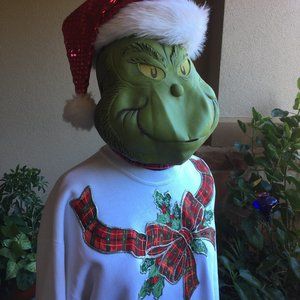 Jerzees Hand-Painted Top w/Holiday Motif NWOT